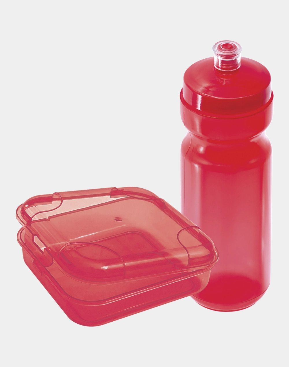 Lunch Kit Infantil con Sandwichera y Botellín 750 ml, Libre de BPA y Apto para Lavavajillas