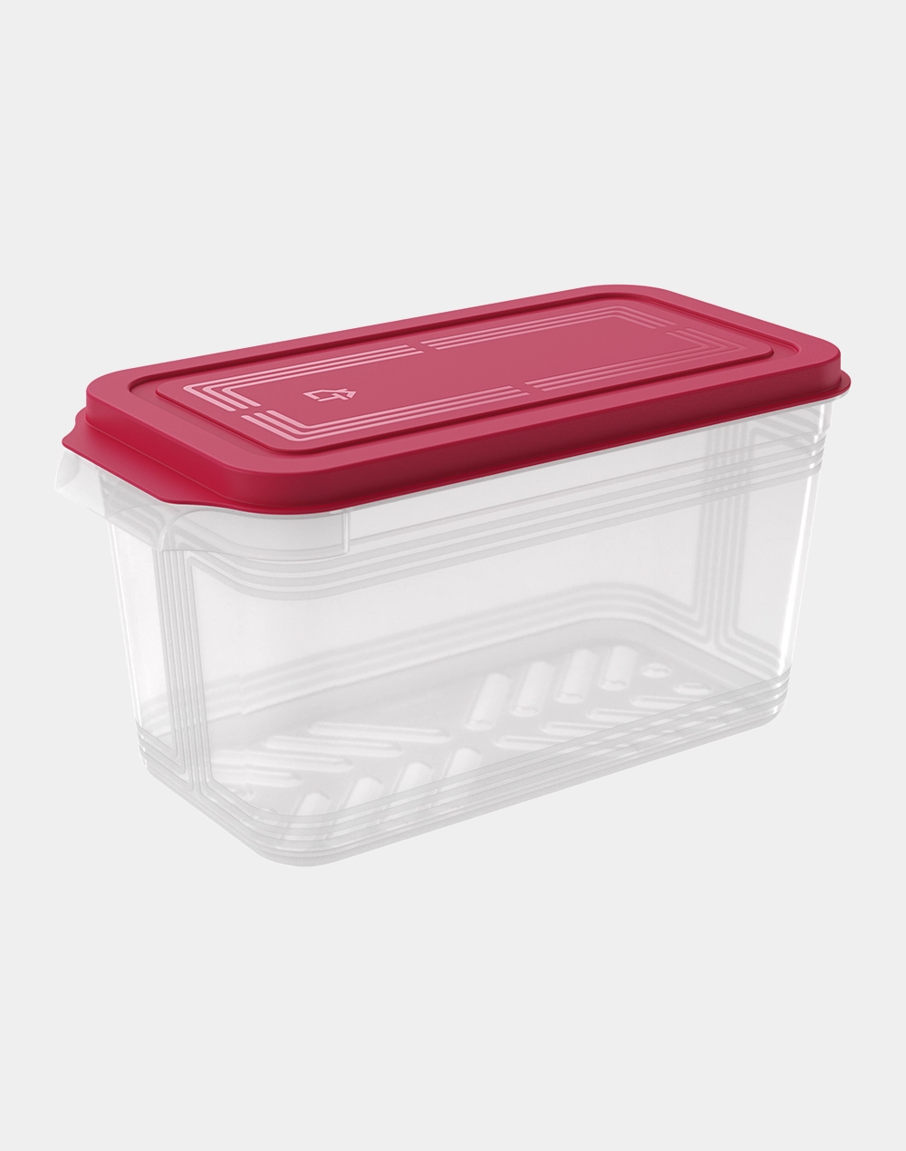 Organizador para Refrigerador y Alacena Organifresh Cerrado 4.4 L, Cajón con Asa, Plástico Resistente