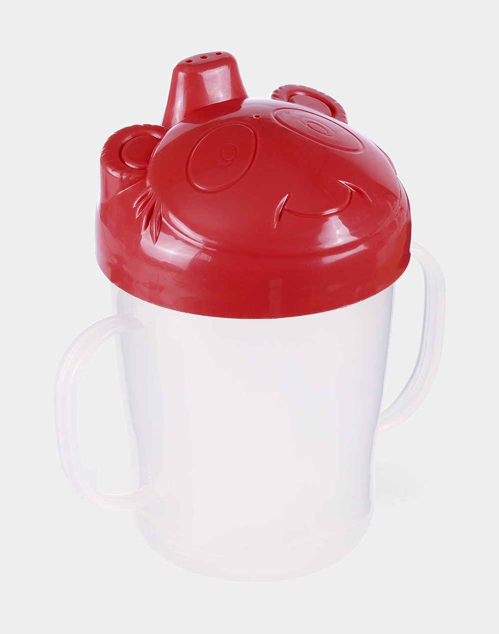 Vaso Válvula de Plástico 240 ml Antiderrames para Bebé, Libre de BPA, Fácil Agarre